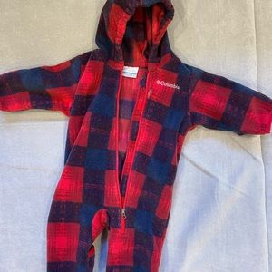 Columbia fleece baby bunting